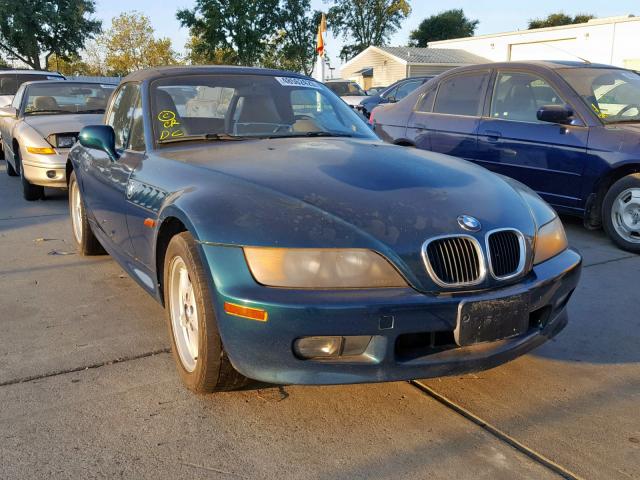 4USCH7335WLD16826 - 1998 BMW Z3 1.9 GREEN photo 1