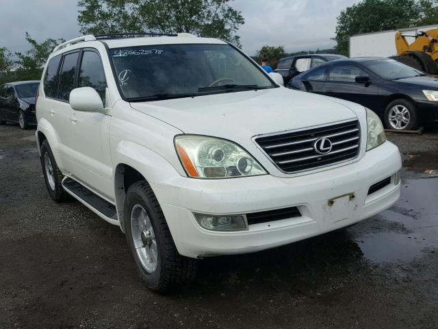 JTJBT20X650083883 - 2005 LEXUS GX 470 WHITE photo 1