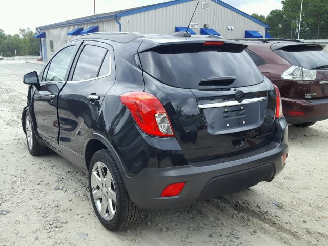 KL4CJCSB2GB594495 - 2016 BUICK ENCORE BLACK photo 3