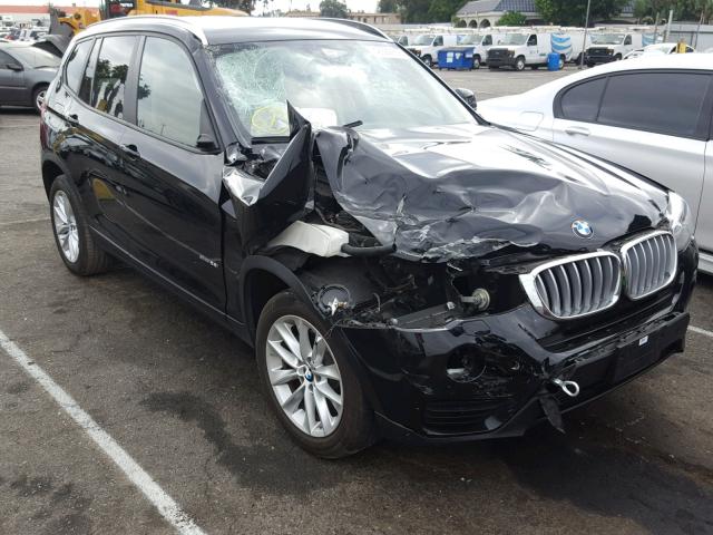 5UXWZ7C50H0V85270 - 2017 BMW X3 SDRIVE2 BLACK photo 1
