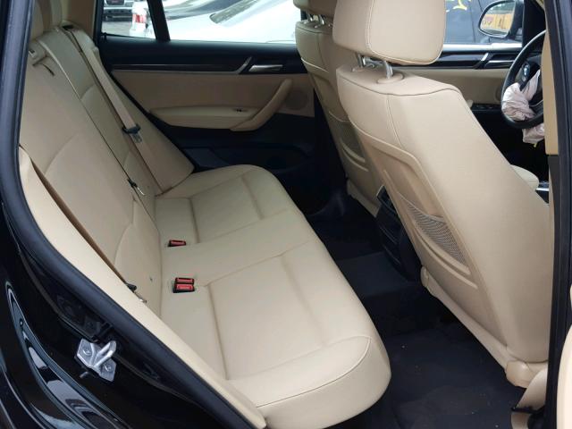 5UXWZ7C50H0V85270 - 2017 BMW X3 SDRIVE2 BLACK photo 6