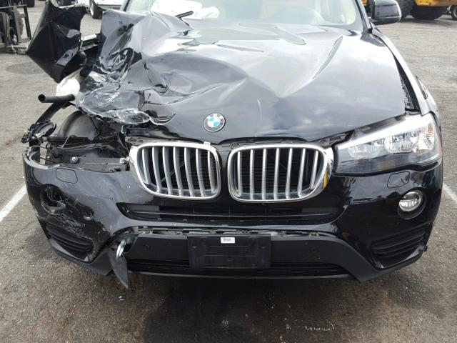 5UXWZ7C50H0V85270 - 2017 BMW X3 SDRIVE2 BLACK photo 7