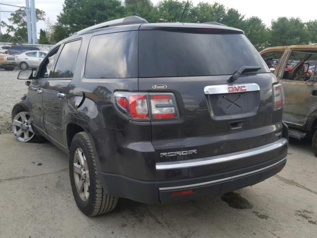 1GKKVNED4FJ282086 - 2015 GMC ACADIA SLE CHARCOAL photo 3