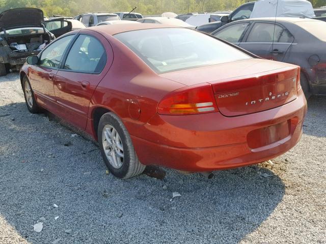 2B3HD46R82H123470 - 2002 DODGE INTREPID S 红色 照片 3