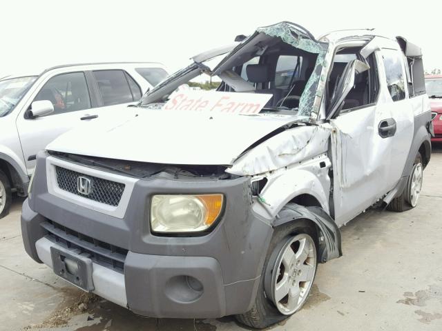 5J6YH18553L003927 - 2003 HONDA ELEMENT EX SILVER photo 2