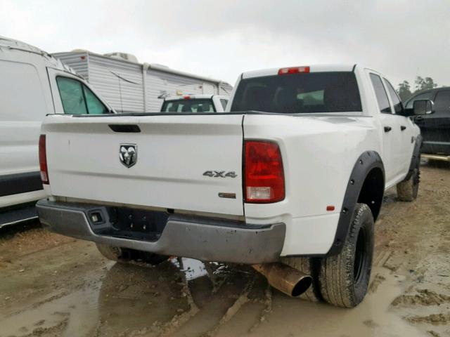 3D73Y4CL7BG634011 - 2011 DODGE RAM 3500 WHITE photo 4