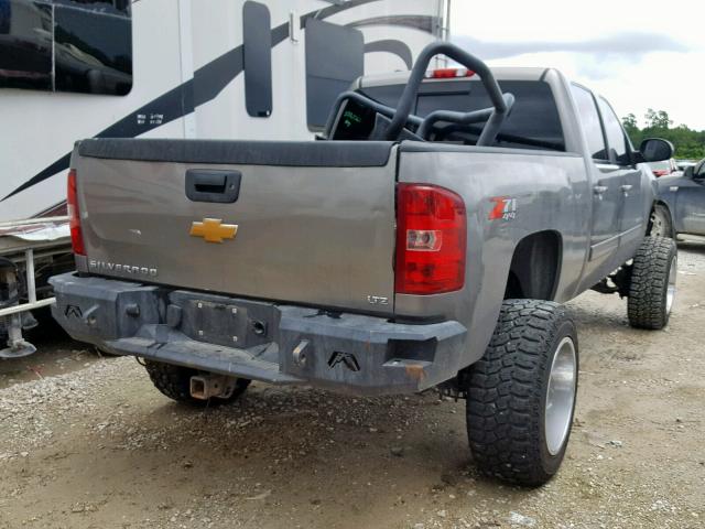 1GCHK63KX9F167814 - 2009 CHEVROLET SILVERADO GRAY photo 4