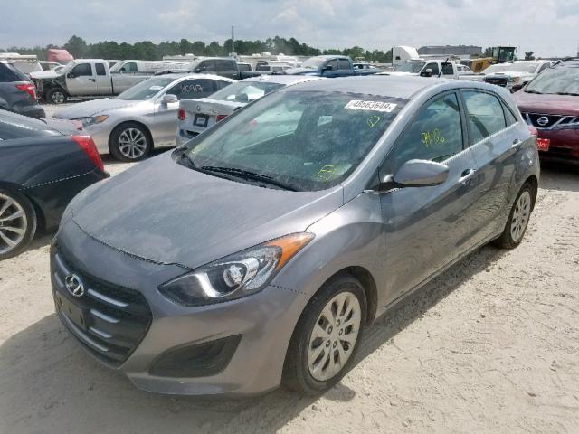 KMHD35LH5GU332201 - 2016 HYUNDAI ELANTRA GT GRAY photo 2