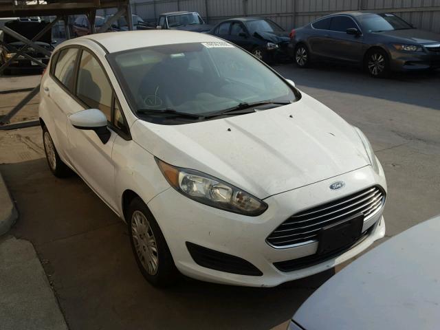 3FADP4TJXFM136110 - 2015 FORD FIESTA S WHITE photo 1