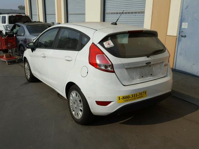 3FADP4TJXFM136110 - 2015 FORD FIESTA S WHITE photo 3