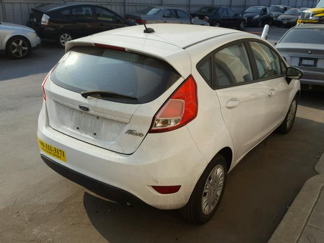 3FADP4TJXFM136110 - 2015 FORD FIESTA S WHITE photo 4