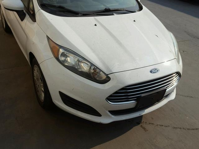 3FADP4TJXFM136110 - 2015 FORD FIESTA S WHITE photo 9