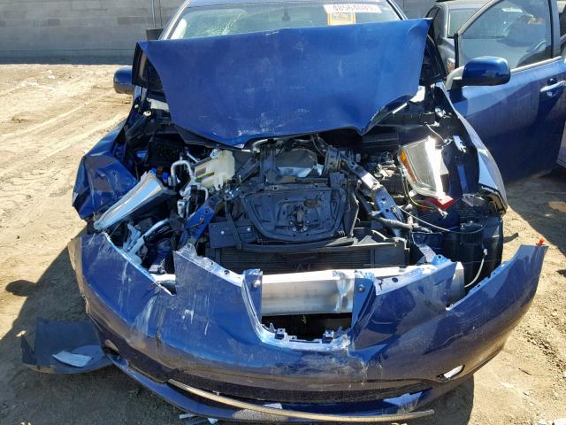 1N4BZ0CP7GC308515 - 2016 NISSAN LEAF SV BLUE photo 7