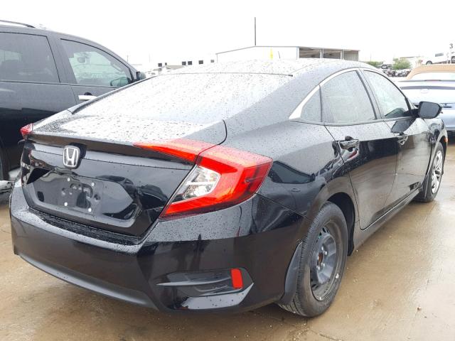 19XFC2F52JE012336 - 2018 HONDA CIVIC LX BLACK photo 4