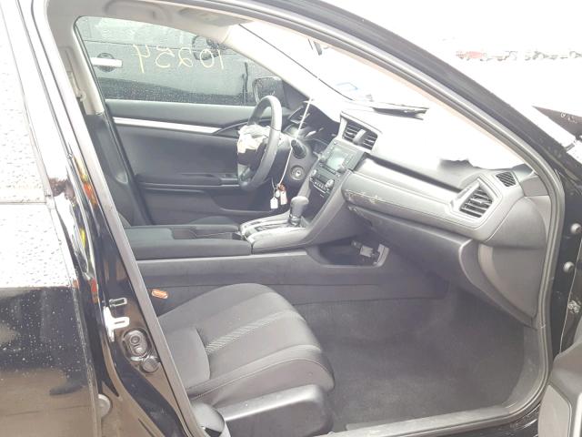 19XFC2F52JE012336 - 2018 HONDA CIVIC LX BLACK photo 5
