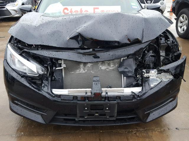 19XFC2F52JE012336 - 2018 HONDA CIVIC LX BLACK photo 9