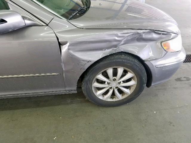 KMHFC46F58A276017 - 2008 HYUNDAI AZERA SE PURPLE photo 9