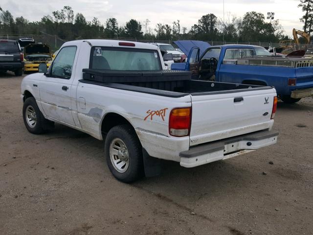 1FTYR10C1XPB86514 - 1999 FORD RANGER WHITE photo 3