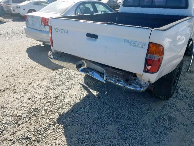 5TENM92N3YZ705412 - 2000 TOYOTA TACOMA PRE WHITE photo 9