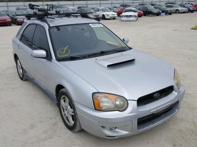 JF1GG29604G808669 - 2004 SUBARU IMPREZA WR SILVER photo 1