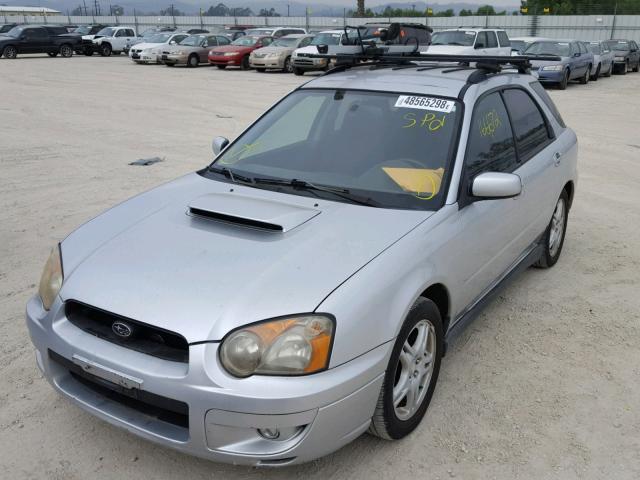 JF1GG29604G808669 - 2004 SUBARU IMPREZA WR SILVER photo 2