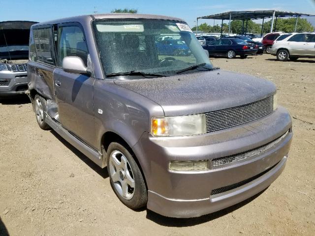 JTLKT324240169691 - 2004 TOYOTA SCION XB ნაცრისფერი ფოტო 1