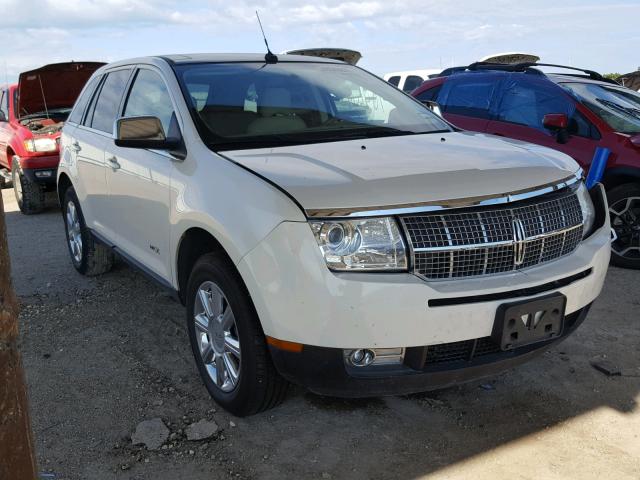 2LMDU68C87BJ16319 - 2007 LINCOLN MKX WHITE photo 1