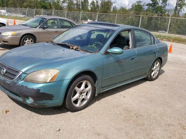 1N4BL11E23C281355 - 2003 NISSAN ALTIMA SE TEAL photo 2