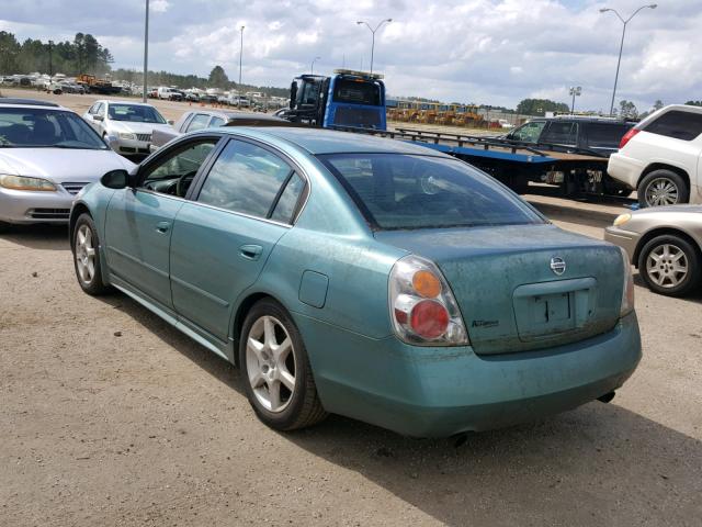 1N4BL11E23C281355 - 2003 NISSAN ALTIMA SE TEAL photo 3