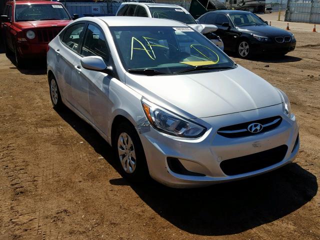 KMHCT4AE2GU942684 - 2016 HYUNDAI ACCENT SE GRAY photo 1