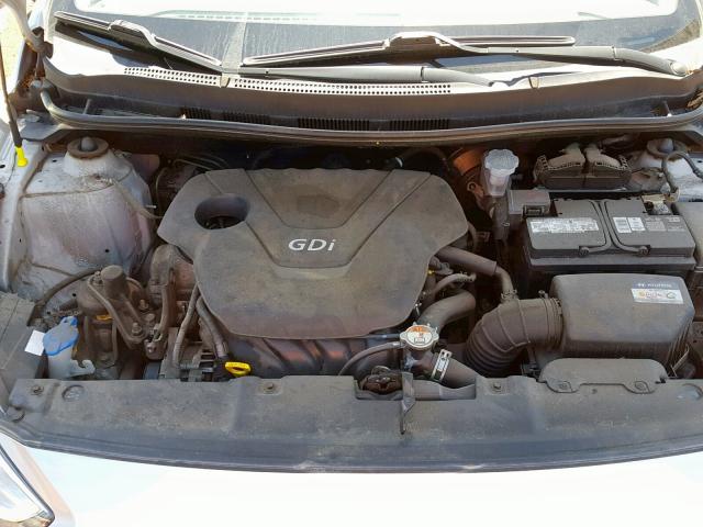 KMHCT4AE2GU942684 - 2016 HYUNDAI ACCENT SE GRAY photo 7