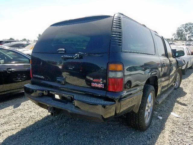 1GKFK66U26J175634 - 2006 GMC YUKON XL D BLACK photo 4