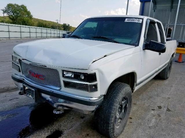 1GTEK19R9TE515738 - 1996 GMC SIERRA K15 WHITE photo 2