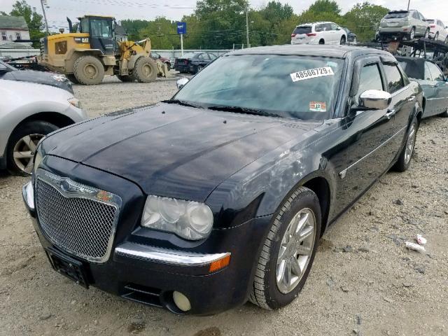 2C3KA63H16H408722 - 2006 CHRYSLER 300C BLACK photo 2