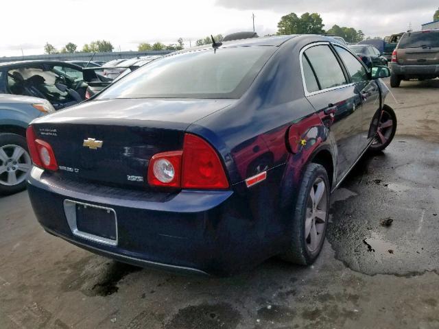1G1ZC5EU0BF315512 - 2011 CHEVROLET MALIBU 1LT BLUE photo 4