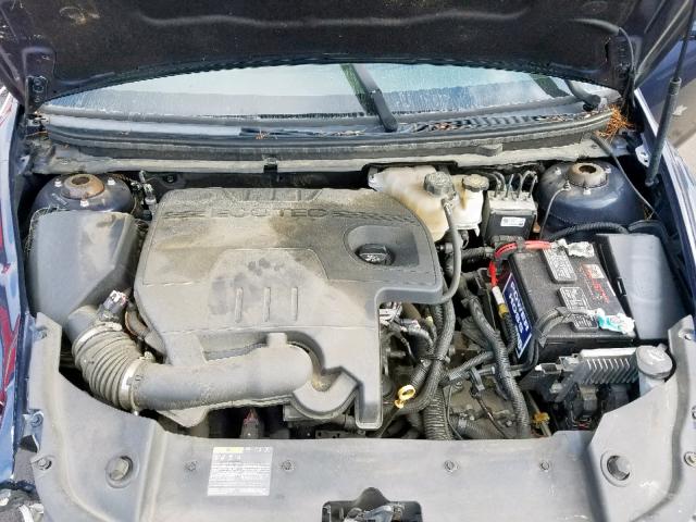 1G1ZC5EU0BF315512 - 2011 CHEVROLET MALIBU 1LT BLUE photo 7