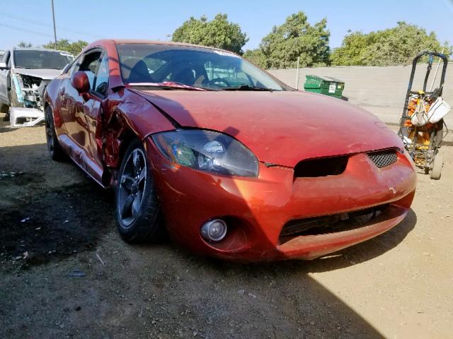 4A3AK24F56E046747 - 2006 MITSUBISHI ECLIPSE GS ORANGE photo 1