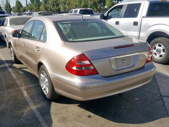 WDBUF65J43A235485 - 2003 MERCEDES-BENZ E 320 GOLD photo 3