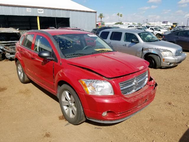 1C3CDWDA0CD535953 - 2012 DODGE CALIBER SX RED photo 1