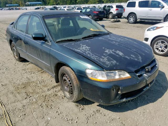 1HGCG5646WA161134 - 1998 HONDA ACCORD LX GREEN photo 1