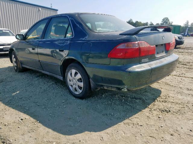 1HGCG5646WA161134 - 1998 HONDA ACCORD LX GREEN photo 3