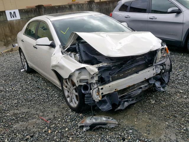 1G1ZE5E73BF377880 - 2011 CHEVROLET MALIBU LTZ თეთრი ფოტო 1
