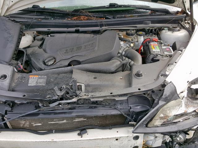 1G1ZE5E73BF377880 - 2011 CHEVROLET MALIBU LTZ თეთრი ფოტო 7