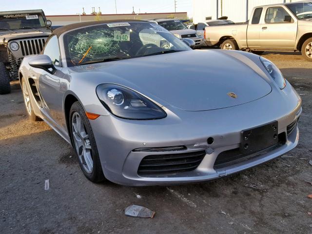 WP0CA2A89KS211344 - 2019 PORSCHE BOXSTER BA SILVER photo 1