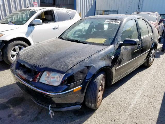 3VWRA69M34M016528 - 2004 VOLKSWAGEN JETTA GL BLACK photo 2