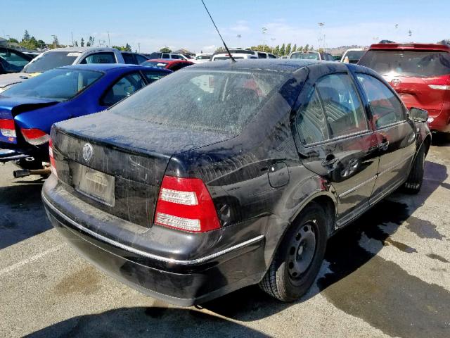 3VWRA69M34M016528 - 2004 VOLKSWAGEN JETTA GL BLACK photo 4