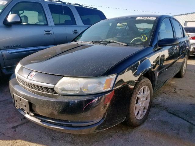 1G8AJ52F24Z112858 - 2004 SATURN ION LEVEL BLACK photo 2