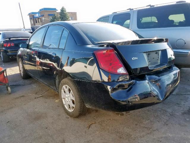 1G8AJ52F24Z112858 - 2004 SATURN ION LEVEL BLACK photo 3