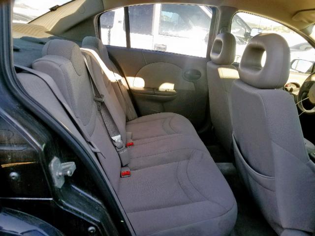 1G8AJ52F24Z112858 - 2004 SATURN ION LEVEL BLACK photo 6