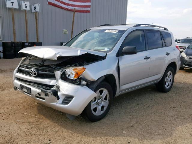 2T3BF4DV7AW049469 - 2010 TOYOTA RAV4 SILVER photo 2